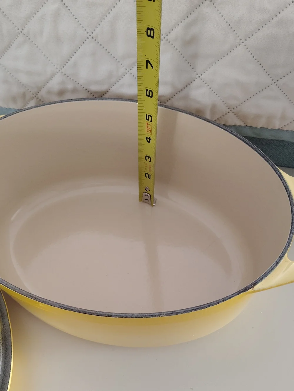 Le Creuset Dutch Oven With Grill Lid 2 In 1 Rare Soleil Color